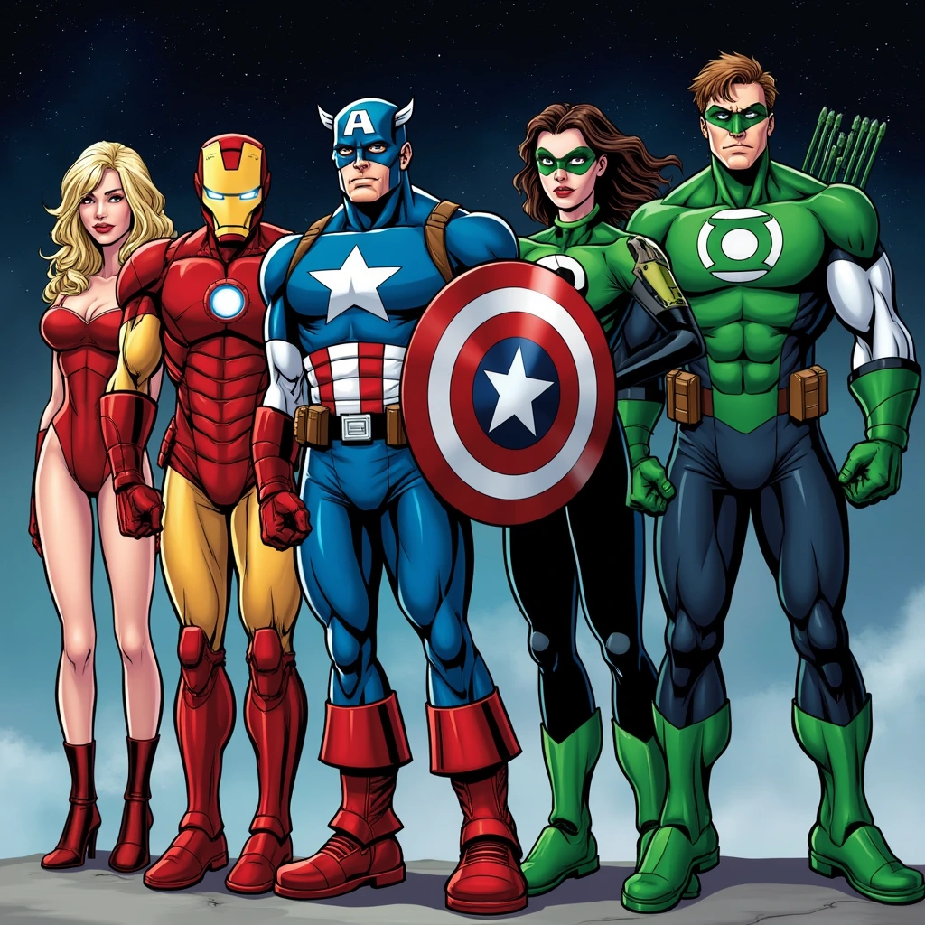 Superhero Coloring Pages