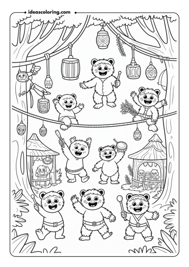 Ewok Village Celebration
