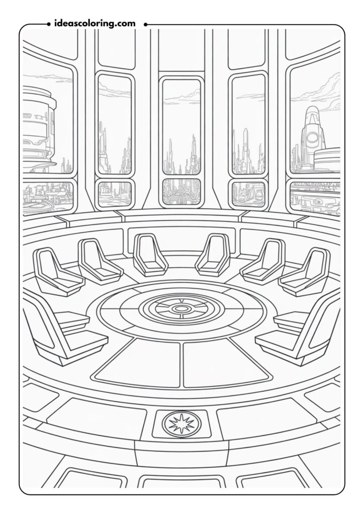 Jedi Council Chamber