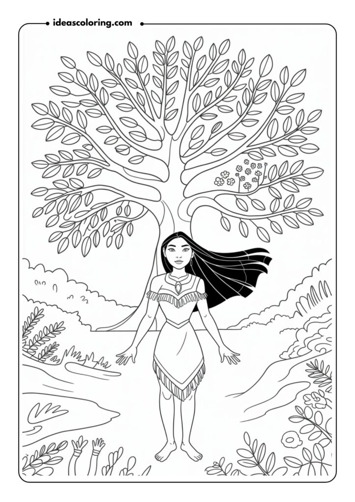 Pocahontas and the Sacred Tree