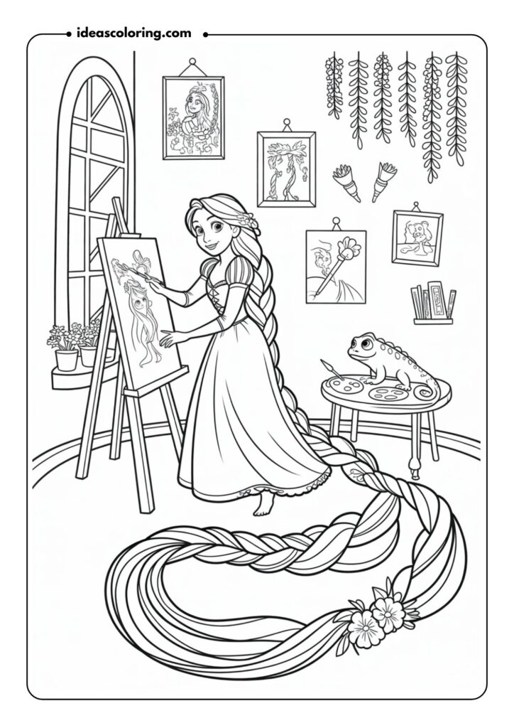 Rapunzel's Tower Garden