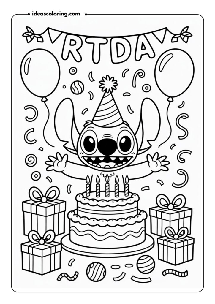 Stitch's Birthday Celebration