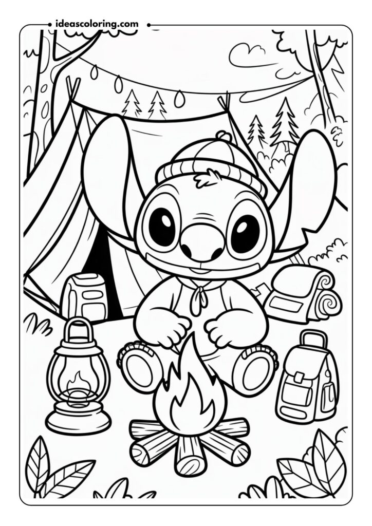 Stitch's Camping Adventure