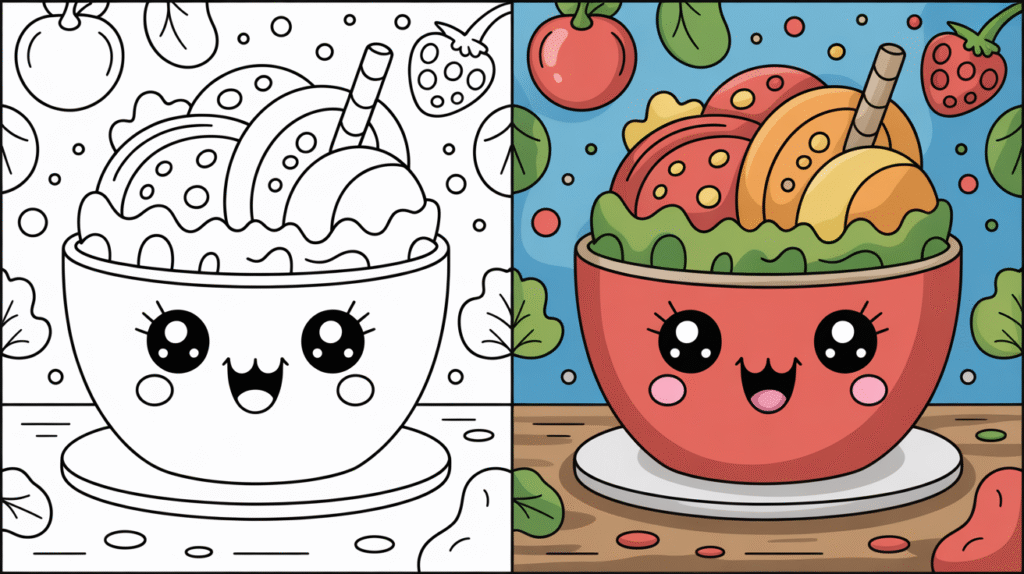 kawaii coloring pages