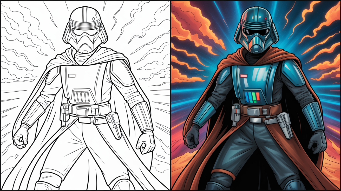 star wars coloring pages
