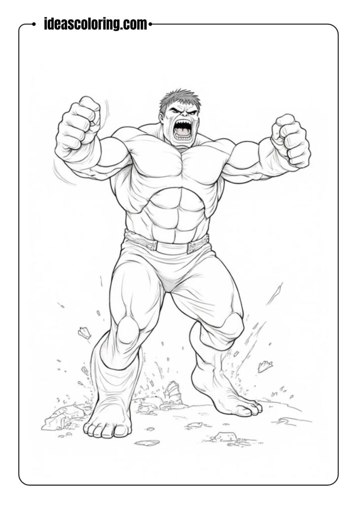 Classic Hulk Roaring
