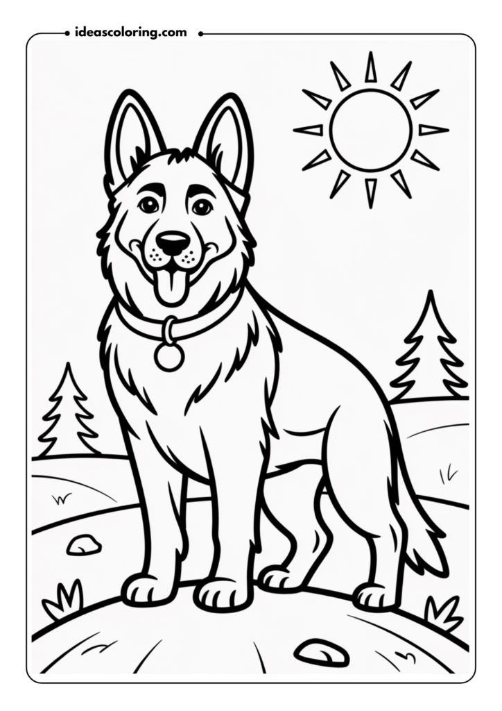 German Shepherd Adventure