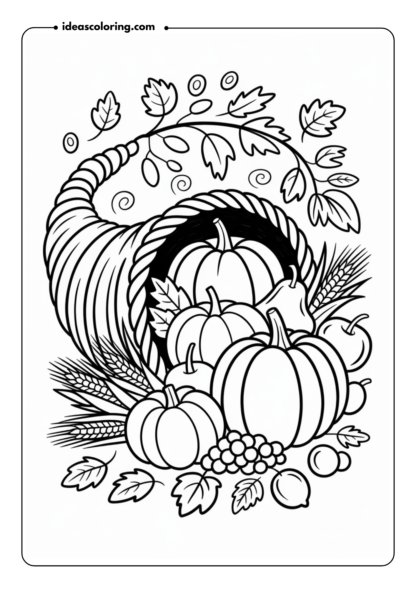 Harvest Festival Cornucopia