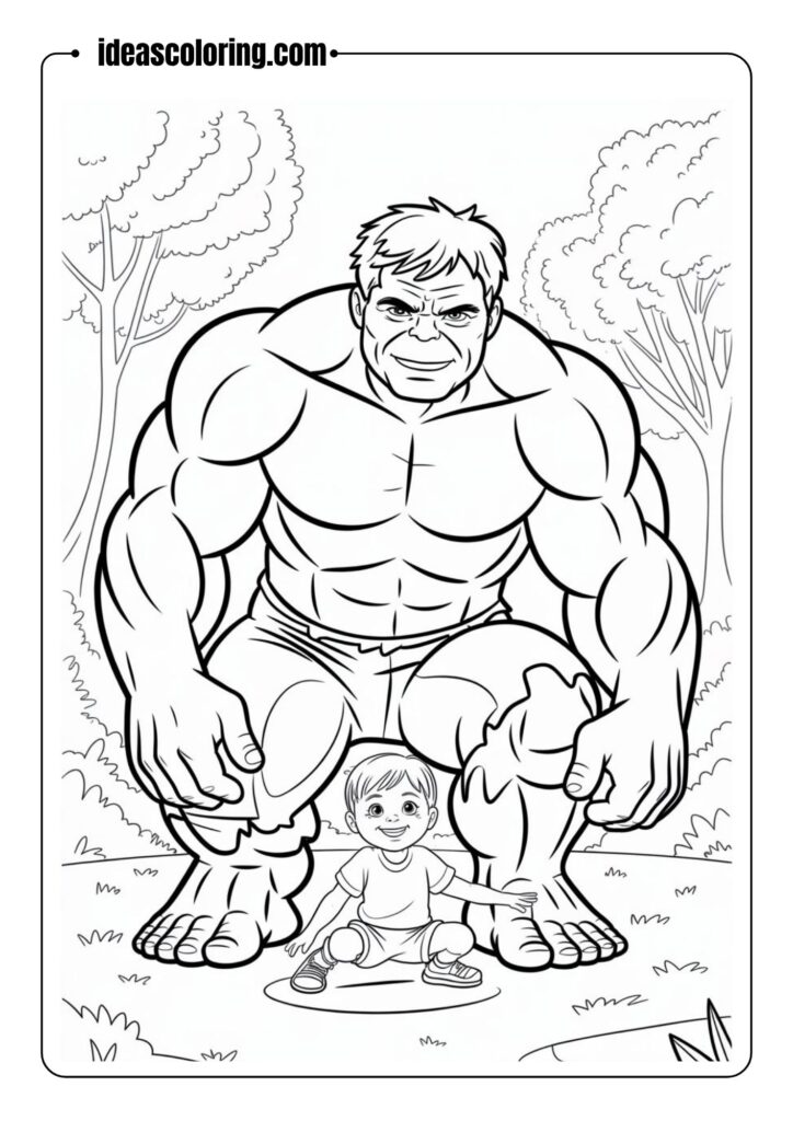 Hulk Playing with Kids