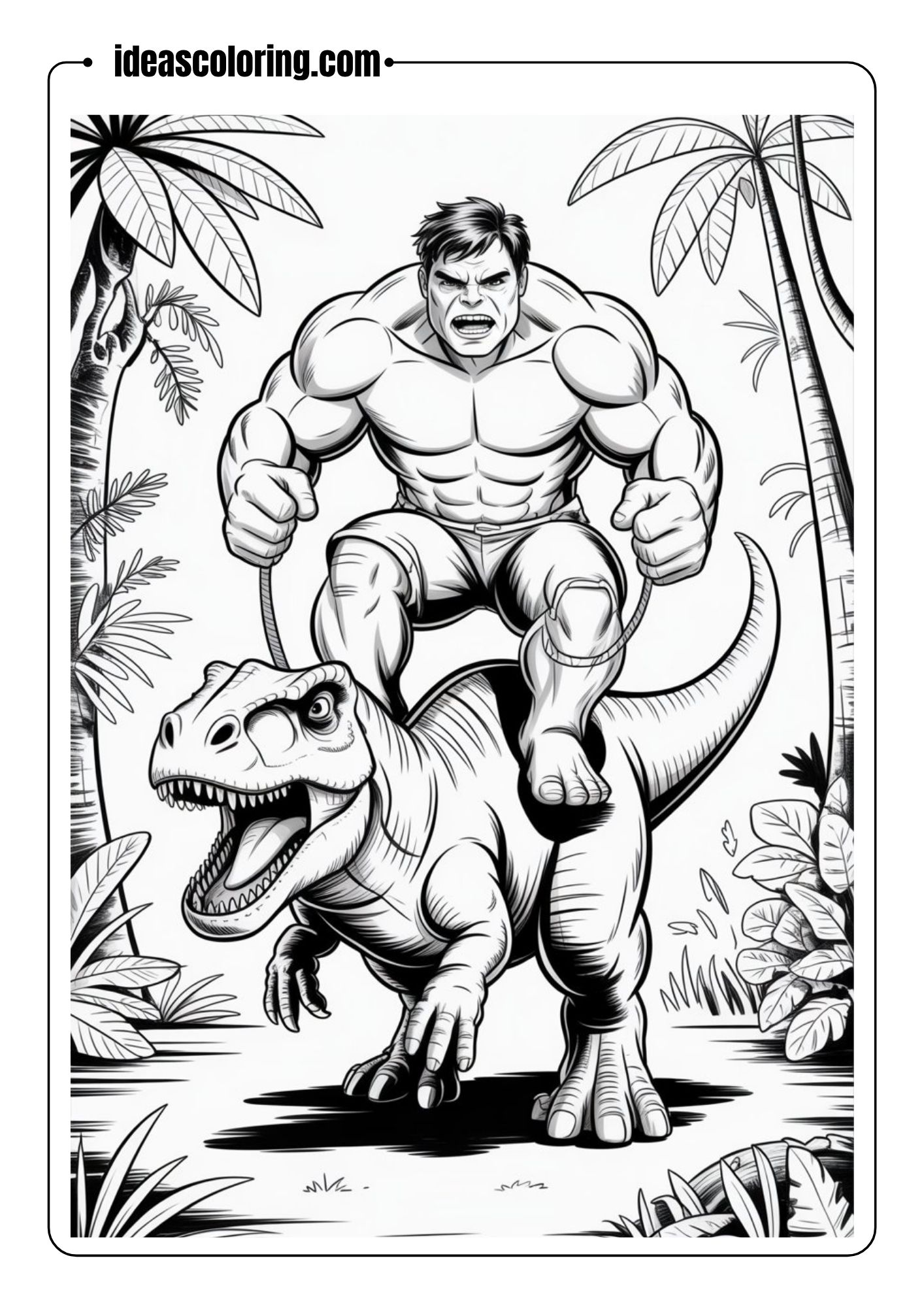 Hulk Coloring Pages (Free PDF Printables) - Ideas Coloring
