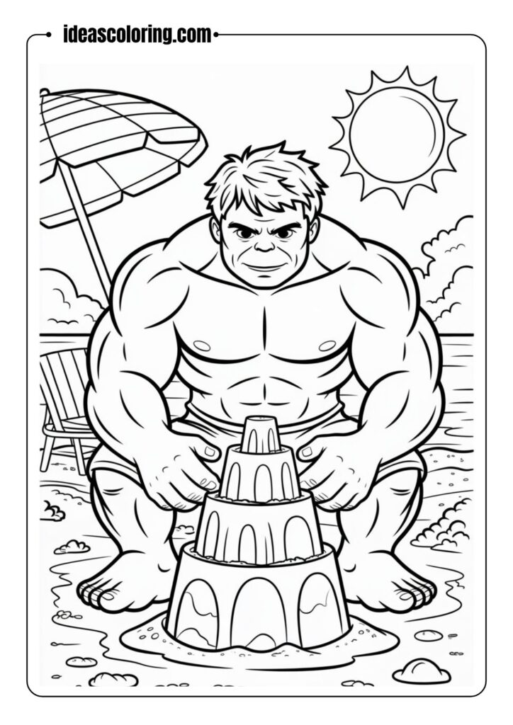 Hulk at the Beach