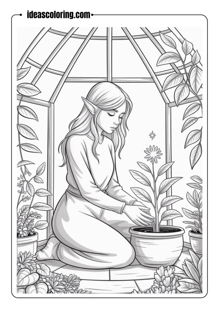 Mira in the Mystical Greenhouse
