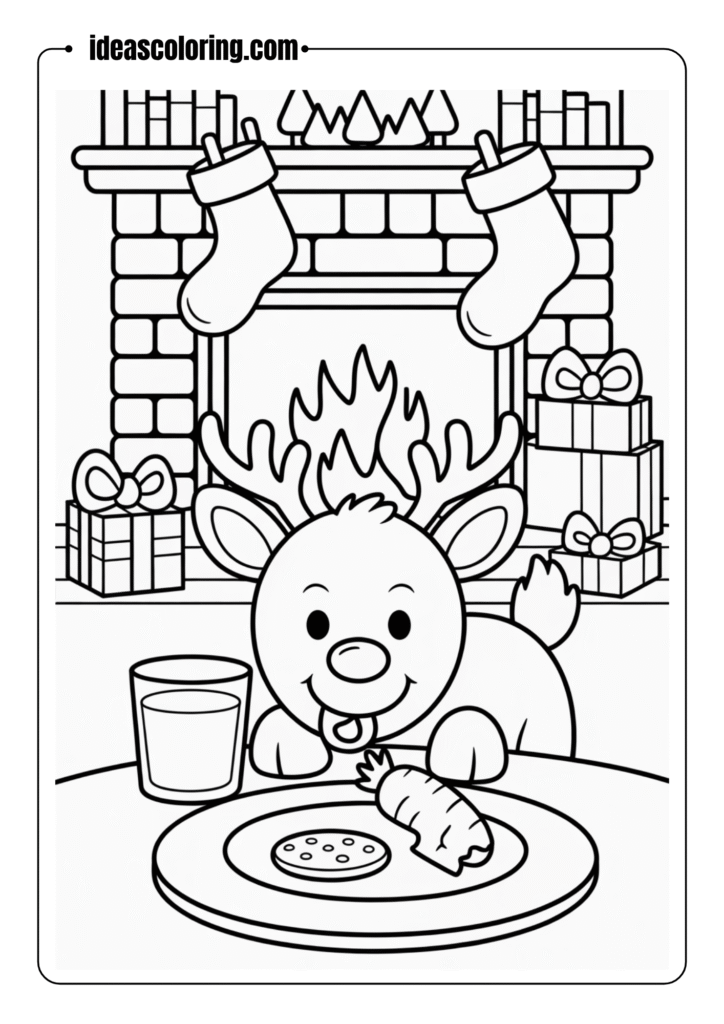 The Reindeer's Christmas Eve Snack