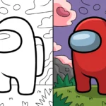 Free Among Us Coloring Pages