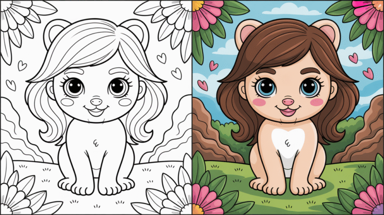 Cute coloring pages