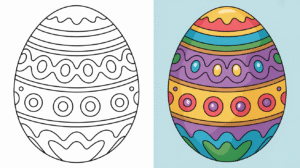 Free Easter Egg Coloring Pages