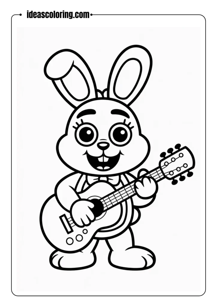 Bonnie-the-Bunny-holding-a-guitar_-simple-outlined-graphic_-no-shading_-FNAF-coloring-page-style