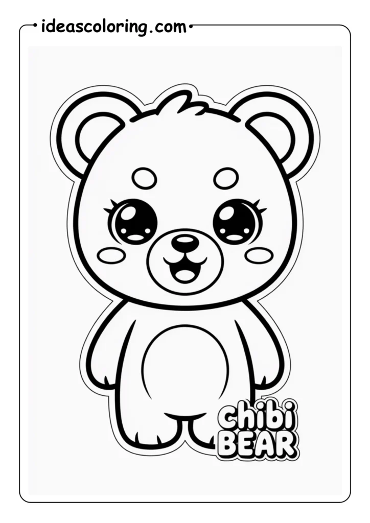 Chibi Anime Bear