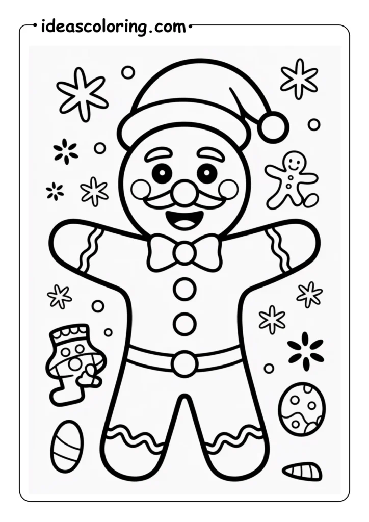 Gingerbread Man WITH PAPA NOEL