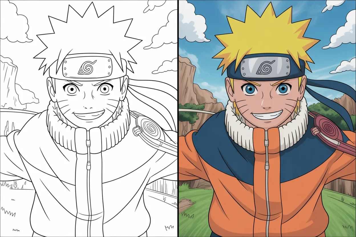Naruto Coloring Pages