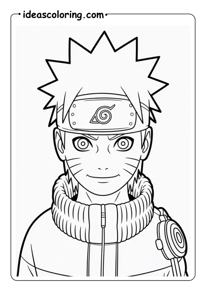 Naruto (fire eyes ) face