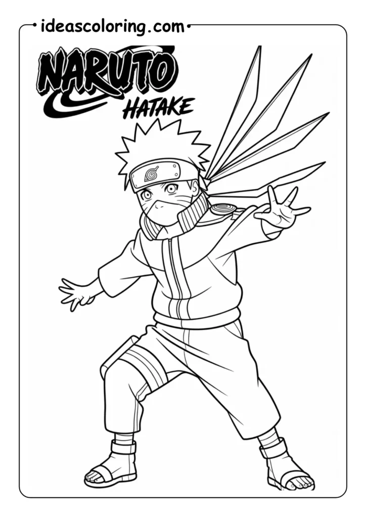 Naruto with Kakashi Hatake