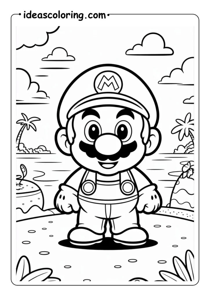 super-mario-in-beach