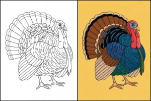 turkey coloring pages