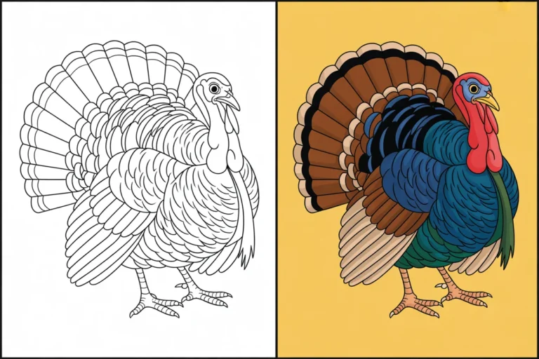 turkey coloring pages