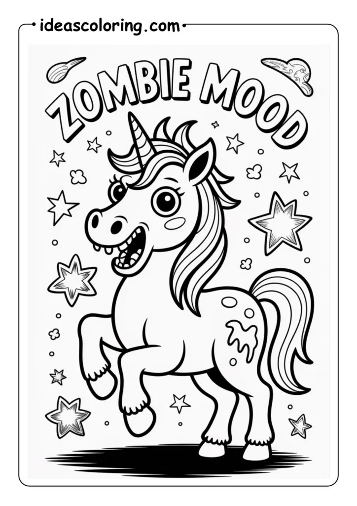 unicorn zombie mood